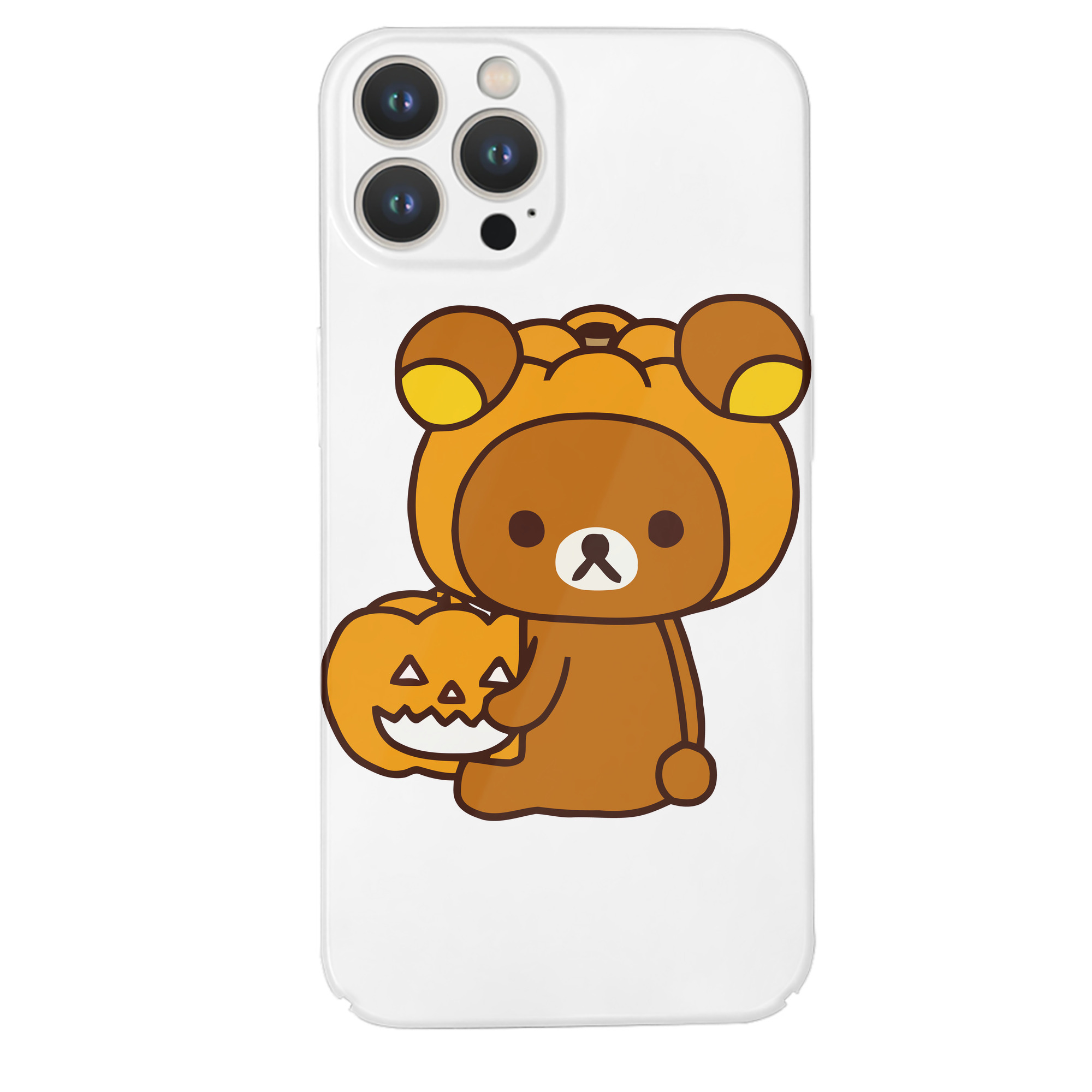 （画像用） リラックマ リラックマ キイロイトリ Rilakkuma Korilakkuma Kiiroitori 【iPhone 14シリーズ対応】ハードケース